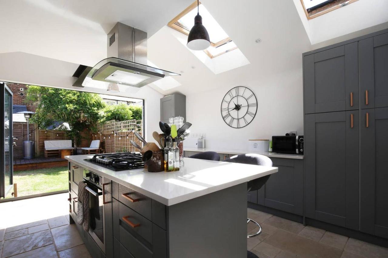 Modern, Chic 2Br Townhouse In Central Oxford Esterno foto